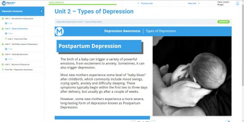 Depression Awareness Slide Example